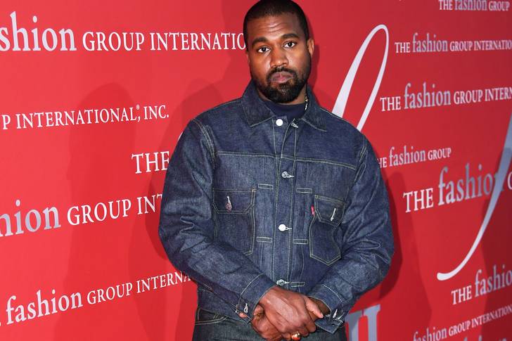 Kanye West at an event at Cipriani Wall Street last night
